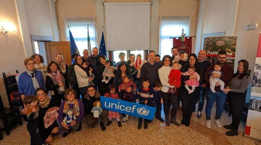 A Palmanova Comune, Villaggio e Unicef danno il benvenuto ai nuovi nati