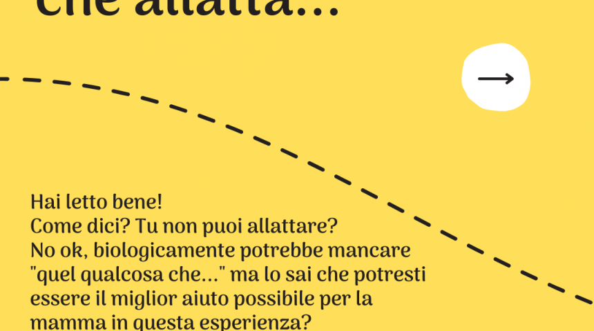 1-7 Ottobre SAM 2023: Lettera al papà che allatta dai Villaggi per Crescere